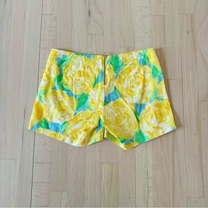Lilly Pulitzer First Impression Flower Shorts, Size 2